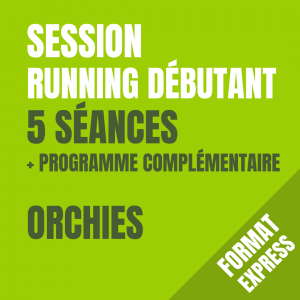 Session running débutant - 5 séances + programme
